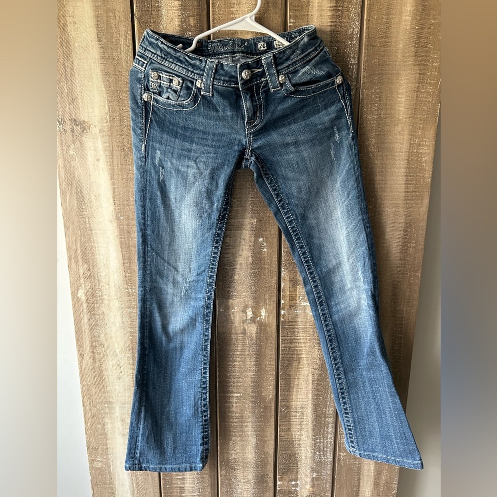 Miss Me jeans size 26, bootcut
